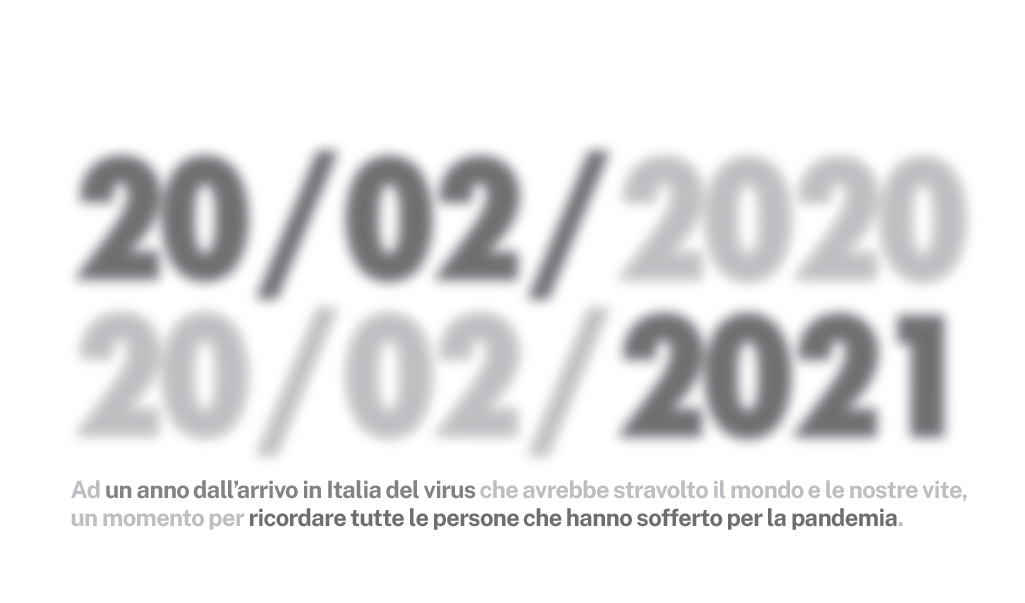 20/02/2020 -20/02/2021: un anno con il Covid 19