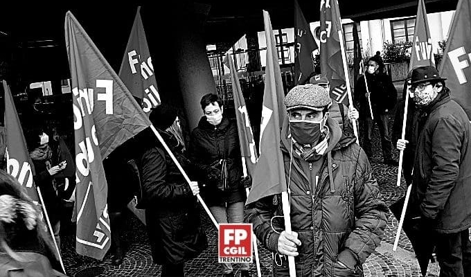 Fp Cgil: presidio all’ospedale di Rovereto