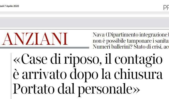 Inaccettabili le parole di Nava