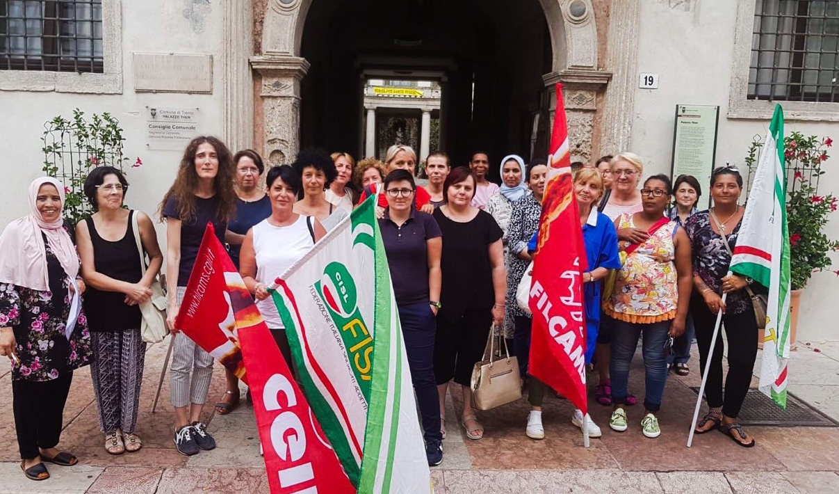 Pulizie. Il Comune di Trento revoca il bando ponte