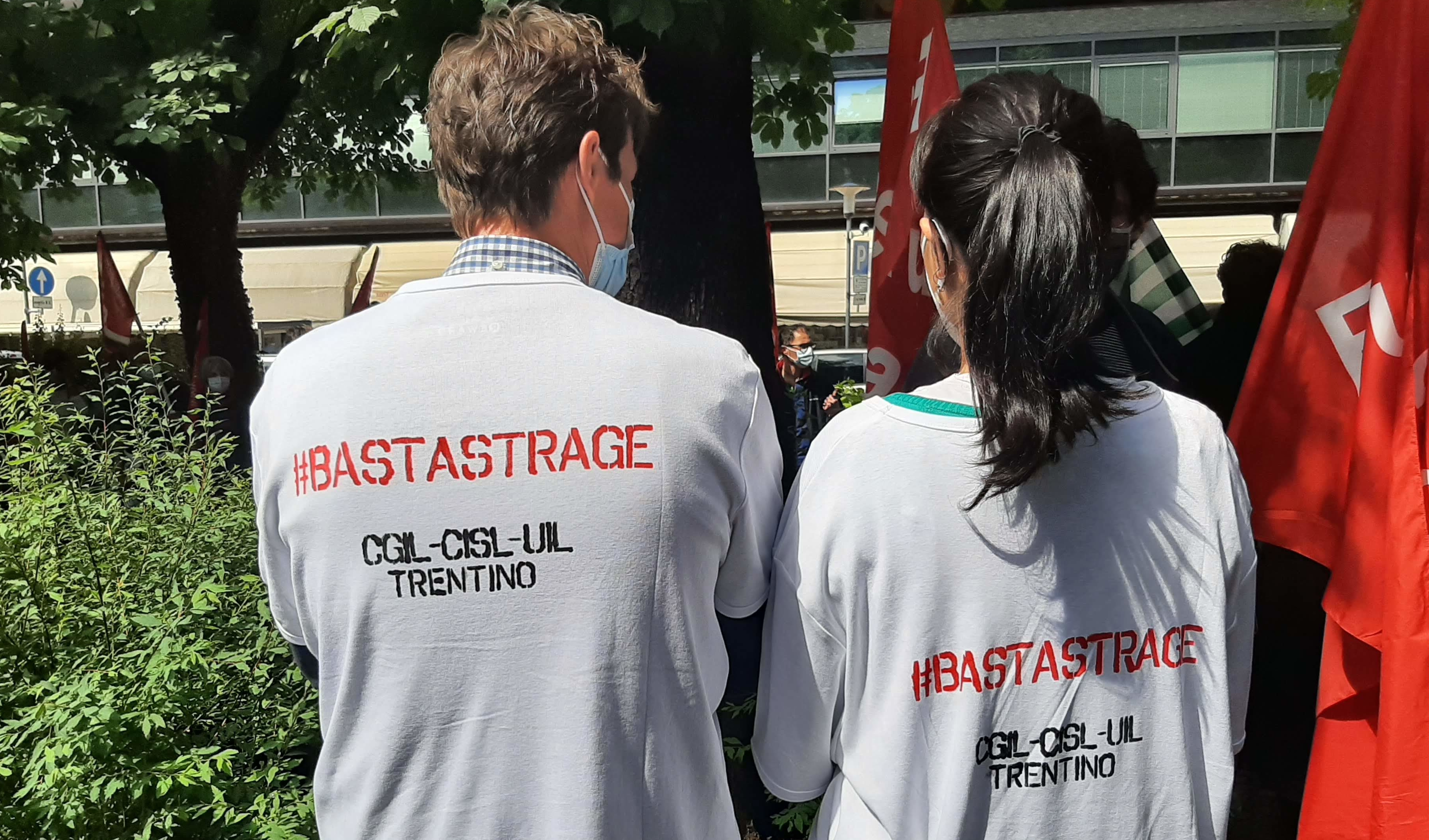 Basta stragi sui posti di lavoro