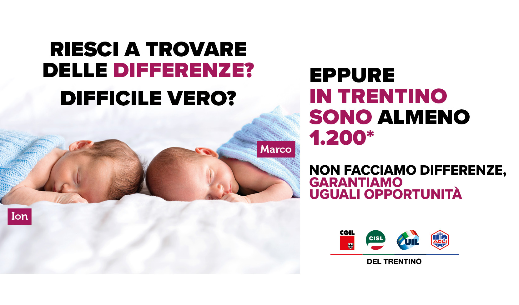 Assegno di natalità. “Condotta discriminatoria di Fugatti contro i bambini stranieri”