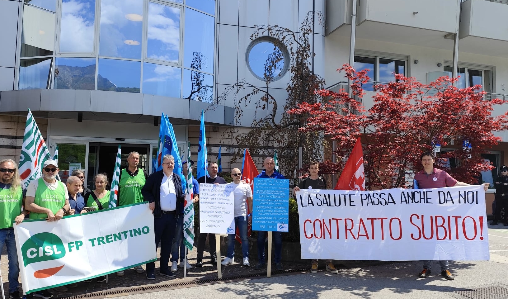 Sanità privata. Protesta per il contratto