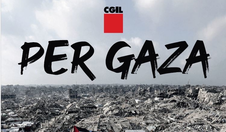 Per Gaza: venerdì 19 settembre Cgil in piazza