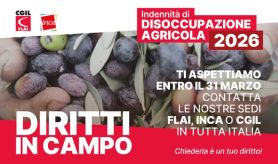 DISOCCUPAZIONE AGRICOLA 2026